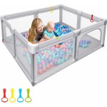 Freosen - parc pour bb enfants extra large 150x180x66cm parc pour bbs avec 4 anneaux de traction ...