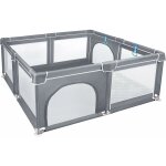 Naizy - parc pour bb xxl barrire de scurit portail parc 150x180cm avec mesh respirantet base antidrapant ...