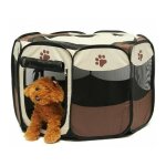 Parc � chiots cl�ture octogonal pliable 72x45cm pour animaux chen voyager facile � transporter