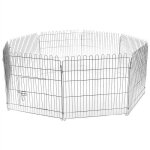 Estexo - parc pour chiots enclos pour chiots puppy parc extrieur 8x 80cmx75 cm