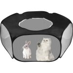 Parc pour petits animaux tente pliable pour animal domestique cl�ture cage avec couvercle � fermeture ...