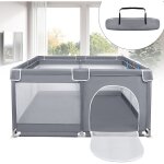 Uisebrt parc de protection pour bb avec base antidrapante et filet respirant - barrire stable - centre ...