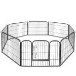 Estexo - parcours pour chiots enclos ext�rieur pour chiots parc pour chiots cl�ture chien 8x 80cmx60 ...