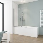Pare - baignoire pliant 100 x 130 cm, paroi de baignoire 2 volets schulte cran de baignoire pivotant ... Pare - baignoire pliant 100 x 130 cm, paroi de baignoire 2 volets schulte cran de baignoire pivotant ...