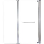 Pare - baignoire 2 volets verre d�poli - l 120 x h 140 cm - elmer by ayor