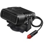 Pare - brise d�sembueur, chauffage de voiture 12v 150w avec prise allume - cigare chauffage, rapide ventilateu ...