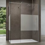 Pare douche cabine de douche 120x90cm montage r�versible bremen 01ms - t avec 2 �l�ments verre esg transparent ...