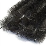 Wiltec - pare feuilles lot de 10 pi�ces 12 m, 10 x 120 cm x � 12 cm, prot�ge goutti�re, h�risson stop ...