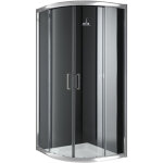 Idralite - parois cabine de douche demi - circulaire coulissante verre transparent h 198 mod. alabama ... Idralite - parois cabine de douche demi - circulaire coulissante verre transparent h 198 mod. alabama ...