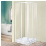 Paroi de douche acrylique tris lux 2 c�t�s 68 - 78 cm