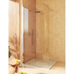 Paroi de douche fixe, installation facile soulbath verre de scurit 8 mm anticalcaire, 60 cm de large ...