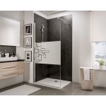 Paroi de douche � l'italienne, paroi fixe walk in, newstyle schulte traitement anticalcaire, d�cor softcube, ...