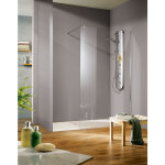 Paroi de douche à l'italienne sur - mesure, verre 6 mm anticalcaire, paroi fixe walk in free, schulte, ... Paroi de douche à l'italienne sur - mesure, verre 6 mm anticalcaire, paroi fixe walk in free, schulte, ...