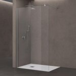 Paroi de douche � l'italienne transparent 110cm pare - douche verre de s�curit� 8mm bremen01k 110x200cm ...