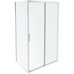 Jacob delafon - paroi de douche l'ing�nieuse porte coulissante, installation angle 120 x 80