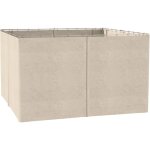 Parois latrales de rechange barnum tonnelle 3 x 4 m - 2 systmes d'attache boucles ou crochets - bches ...