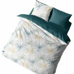 Home collection - parure de couette polycoton 60 fils 260x240 réversible sillie Home collection - parure de couette polycoton 60 fils 260x240 réversible sillie