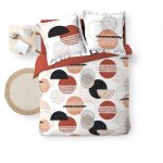 Douceur d'int�rieur - parure housse couette 260 x 240 cm geo - twist