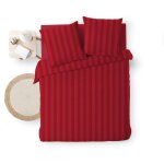 Bricoline - parure de lit 240 x 220 cm + 2 taies ? microfibre unie cléo rouge Bricoline - parure de lit 240 x 220 cm + 2 taies ? microfibre unie cléo rouge