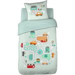 Parure de lit a toute allure coton 140x200 cm Parure de lit a toute allure coton 140x200 cm
