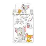 Parure de lit b�b� en coton 'tom & jerry' - 100 x 135 cm - livraison gratuite