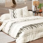 Terre de nuit - parure de lit berb�re 200x200 cm