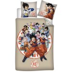 Parure de lit coton bio et r�versible 140x200 cm dragon ball super