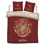 Harry potter - parure de lit double réversible hogwarts - rouge et blanc - 220 cm x 240 cm Harry potter - parure de lit double réversible hogwarts - rouge et blanc - 220 cm x 240 cm