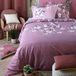 Stof - parure de lit kanda blush 220 x 240 cm
