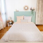 Linnea - parure de lit microfibre lobe 240x220 cm Linnea - parure de lit microfibre lobe 240x220 cm
