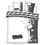 Parure de lit rversible - naruto - 240 cm x 220 cm