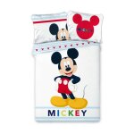 Parure de lit simple - mickey debout - 140 cm x 200 cm Parure de lit simple - mickey debout - 140 cm x 200 cm