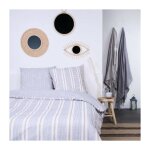 Parure de lit - today kargo - 220x240 cm - 2 personnes - coton imprim� ray�