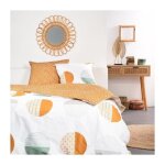 Parure de lit today sunshine - 119492 - 2 personnes - 260x240cm - coton - imprim� 11. 57