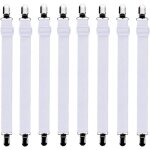 Paryou - 8pcs (60cm � 200cm) tendeur drap housse lit drap r�glable, tendeurs de maintien, convient � ...