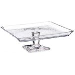 Pasabahce madlen plat  tarte transparent en verre