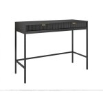 Pascal morabito - console avec 2 tiroirs - noir - liouba de Pascal morabito - console avec 2 tiroirs - noir - liouba de