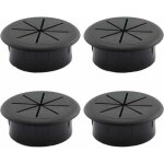 Passe cable bureau 4 pices couvercle de filetage de cble table passe - cable passage bureau table ronds ...