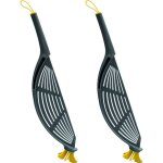Mowze - passoire  clipser pour casseroles, lot de 2, silicone rsistant  la chaleur, facile  utiliser ...