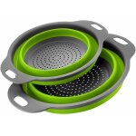 Passoire pliable 2 pices passoire pliable pices silicon passoire pliable passoire cuisine tidy pasta ...