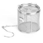 Passoire � th� en acier inoxydable pour soupe, assaisonnements, panier de s�paration, filtre � �pices, ...