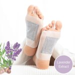 Patchs dtoxifiants pour les pieds lavender innovagoods 10 units