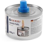 P�te combustible pour chauffe - plats, bo�te avec m�che, 200ml, lot de 24 pcs. hendi 193686