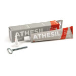 Pate a joint athesil rtv gel etanch�it� gris 80g