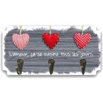 Patre  torchons 3 crochets l'amour se cuisine