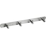 Patre lgante patre murale en acier inoxydable v2a, 4 crochets - convient pour l'intrieur et l'extrieur ...