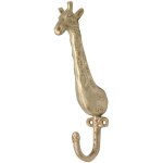 Patre en laiton recycl baby girafe