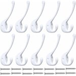 Ccykxa - patres pour mur ? cintre robuste (lot de 10), crochets muraux de qualit suprieure, crochets ...