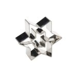Decoupoir etoile double 5cm inox - patisse