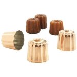 Patisse moules  cannels bordelais cuivre 5 5 cm